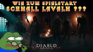 Wie SCHNELL LEVELN zum Start von DIABLO 2 RESURRECTED ? | Beginner Guide/Tutorial [German - Deutsch]