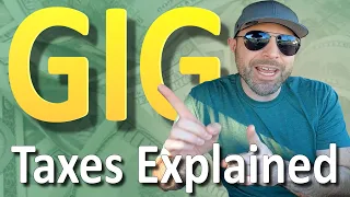 Rideshare & Delivery Taxes Explained | Gig Write-Offs & 2022 Mileage Rate | Uber Lyft DoorDash Flex