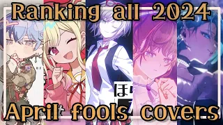 Ranking all the 2024 project sekai april fools covers (read description)