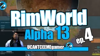 RimWorld Alpha 13 - Ep 4 - Refugee Rescues n Greedy Grizzly Bears - Lets Play