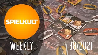 Weekly 38/2021 // Brettspiel-Reviews, Spieletreff, Preview