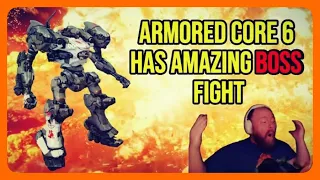 ARMORED CORE 6 Fires of Rubicon: Streamers Reactions and Boss Fight Gameplay