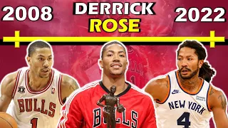 Timeline of DERRICK ROSE'S CAREER | Youngest MVP | Derrick Fell, Derrick Rose