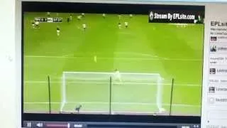 Wayne Rooneys half way line goal vs west ham