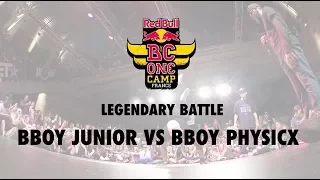 Legendary Battle | Bboy Junior vs Bboy Physicx  | Red Bull BC ONE France Camp 2017