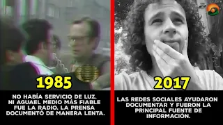 ASÍ SE VIVIÓ EL SISMO DEL 19 DE SEPTIEMBRE EN 1985 Y 2017 EN CDMX