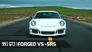 991 GT3 on APEX VS-5RS Centerlock Forged Porsche Wheels