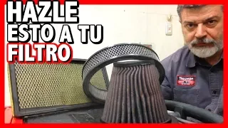 DO THIS to your AIR FILTER TO MAKE IT WORK BETTER