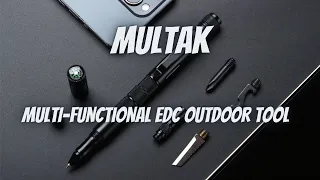 Multak: The 10-in-1 Multi-functional EDC Tool Pen