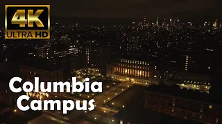 Columbia University | 4K Campus Drone Tour "Night Version"