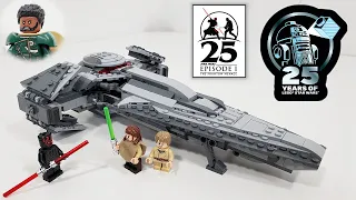 LEGO Star Wars Review: 75383 Darth Maul's Sith Infiltrator (2024 Set) Missing Stuff?