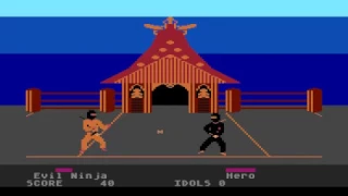 Ninja (Mastertronic, 1986) Atari 8-bit longplay