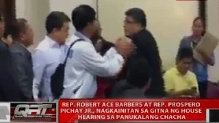 Rep. Robert Ace Barbers at Rep. Prospero Pichay Jr., nagkainitan sa gitna ng house hearing