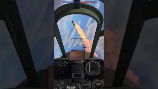 P-40 vs Zero Dogfight over China - WW2 Flight Sim - War Thunder SB Gameplay #Shorts