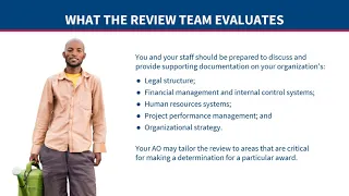 How to Work with USAID: Preparing for the Non-U.S. Organization Pre-Award Survey (NUPAS)