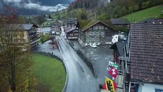 Lauterbrunnen Switzerland Drone Flight