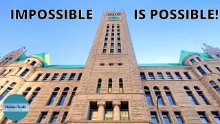 40,000 Pound Stones in a Horse Wagon?! - Minneapolis City Hall