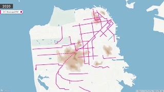 The evolution of San Francisco public transit