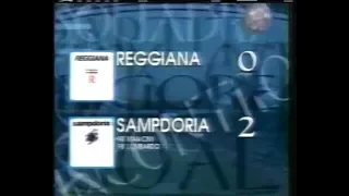 1994-95 (2a - 11-09-1994) Reggiana-Sampdoria 0-2 [R.Mancini,Lombardo] Servizio 90°Minuto Rai