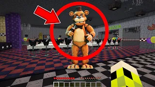 Я НАШЕЛ ФРЕДДИ АНИМАТРОНИКА ФНАФ В СВОЕМ МИРЕ В МАЙНКРАФТ FNAF FREDDY MINECRAFT FRIDAY NIGHT FUNKIN