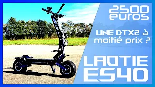 Laotie ES40 Pro - Test de la nouvelle trottinette de chez Banggood. Une Dualtron X2 à moitié prix ?