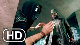 Aiden Pearce Meets Wrench Scene 4K ULTRA HD - Watch Dogs Legion Bloodline Cinematic