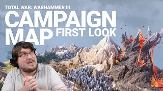 Total War Warhammer 3 First Look Campaign Map! Thoughts and Reaction