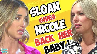 Days of our Lives Shocker: Sloan Gives Nicole Back her Baby! Stunning Twist! #dool #daysofourlives