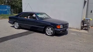 Mercedes-Benz SEC500 best coupe ever made? C126 is old but gold!