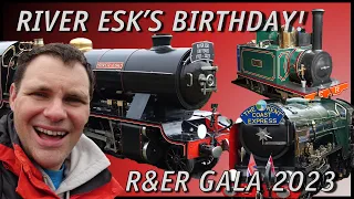 Celebrating River Esk's 100th Birthday - Ravenglass and Eskdale Railway 2023 Gala