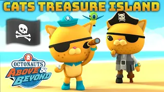 Octonauts: Above & Beyond - Cats Treasure Island 🏴‍☠️😼 | Compilation | @OctonautsandFriends