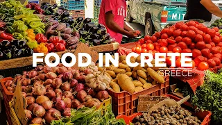 Crete: Why is Food in Crete Island of Greece so Tasty and Healthy? #mediterraneanfood