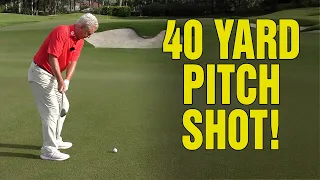 HOW TO HIT A 40 YARD PITCH SHOT IN GOLF!