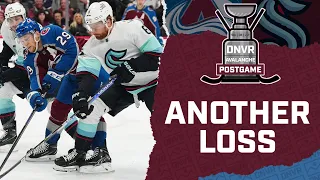 Avalanche can't convert another comeback in loss to Kraken | DNVR Avalanche Postgame