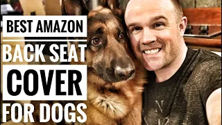 Best Amazon back seat dog cover review