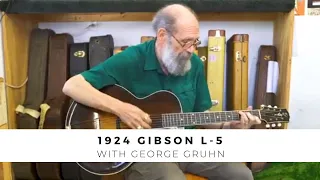 1924 Gibson L-5 Signed by Loyd Loar with George Gruhn | Gruhn Guitars in Nashville, TN