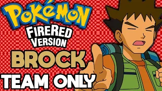 Is it Possible to Beat Pokemon FireRed with Brock's Team?