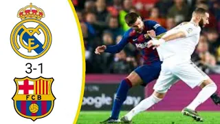 Real Madrid vs Barcelona - 3-1 - All Goals - Extended Highlights 2022