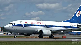 Старый белорусский пепелац. Belavia Боинг 737