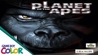 Planet of the Apes (2001) Game Boy Color Gameplay - No Commentary