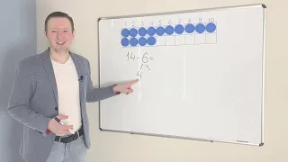 Математика 1 класс: видео урок 22 - вычитание с переходом через десяток
