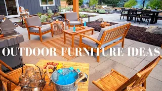 Outdoor Furniture Ideas (BEFORE & AFTER)