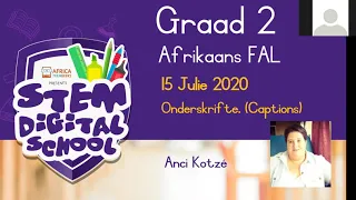 Grade 2 - Afrikaans | 15 July 2020 | Onderskrifte