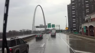 Дальнобой по США. St. Louis - I-44. (Сериал - март).