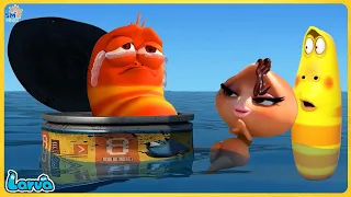 LARVA SEASON 3 EPISODE 248: CRYING AT THE SEA -  THE BEST OF CARTOONS BOX | FUNNY CLIP #4