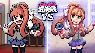 Monika meets... Monika? (High School Conflict but it's Monika VS Monika)