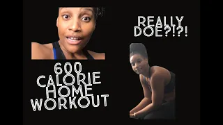 600 CALORIES in 60 minutes? Really doe? I tried the POPSUGAR 600 CALORIE WORKOUT| at home workout