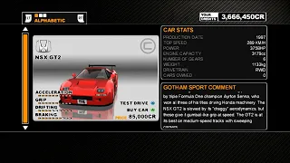 Project Gotham Racing 3 - All cars (DLC included)