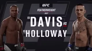 EA Sports UFC 2 (UFC Fight 12) (Davis v Holloway)
