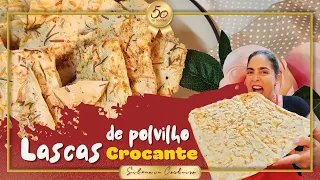 Receita: Lascas de polvilho crocante | 50+ na cozinha